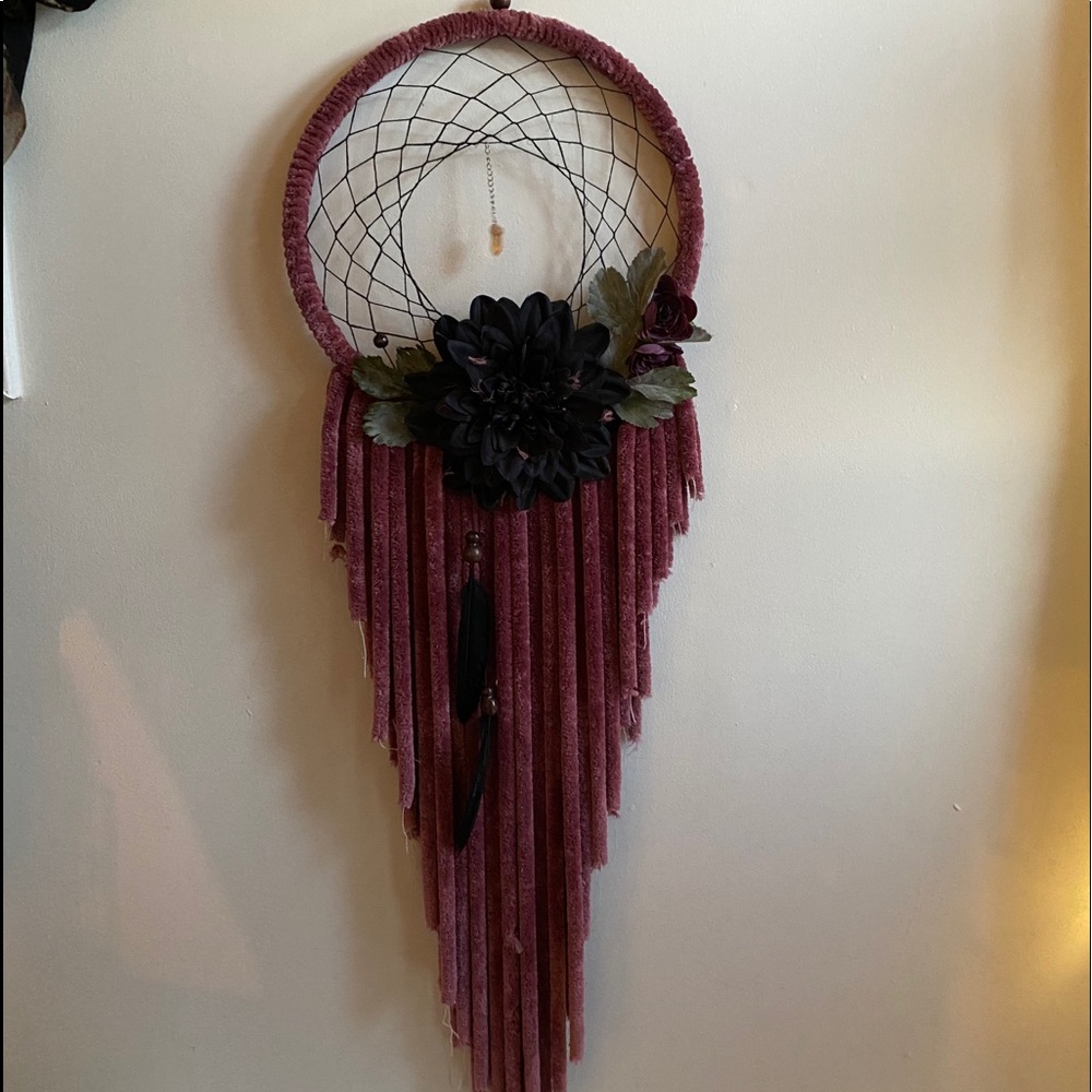 Red rose dreamcatcher